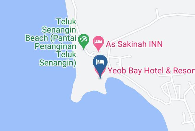 Dinding - Yeob Bay Hotel & Resort Maps