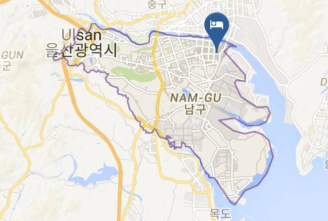 Namgu - Yeoubi Hotel Ulsan Maps