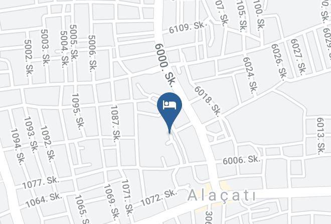 Cesme - Yer'li Otel Alacati Maps