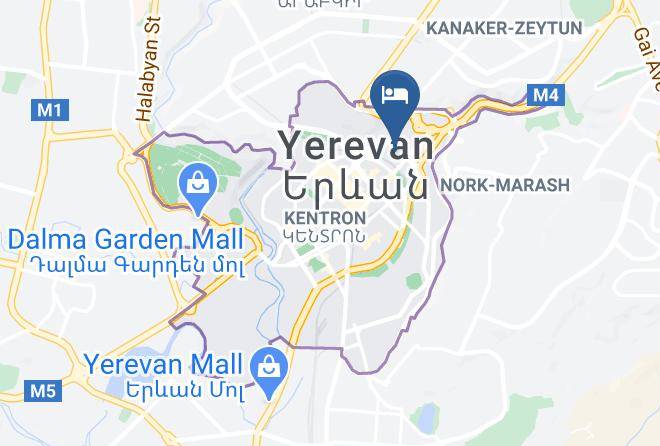 Yerevan - Yerevan Centre Hotel Maps
