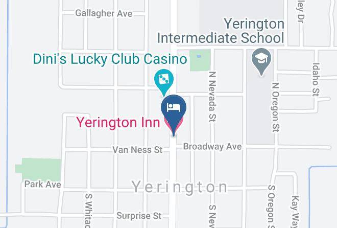 Lyon - Yerington Inn Maps