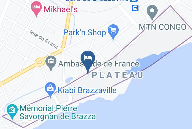 Brazzaville - Yes Club Maps
