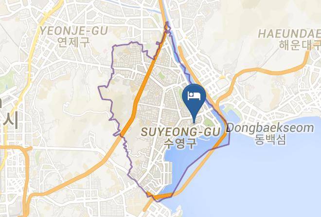 Suyeonggu - Wow Motel Gwanganri Maps