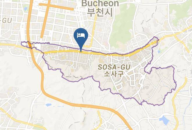 Yes Hotel Bucheon Map