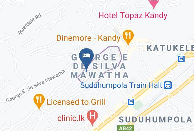 Kandy - Yes Paradise Maps