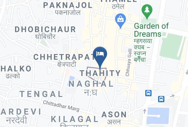 Kathmandu - Yese Hotel Maps