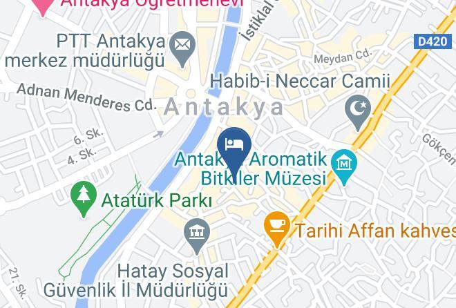 Antakya - Yesil Ev Cafe&konaklama Maps