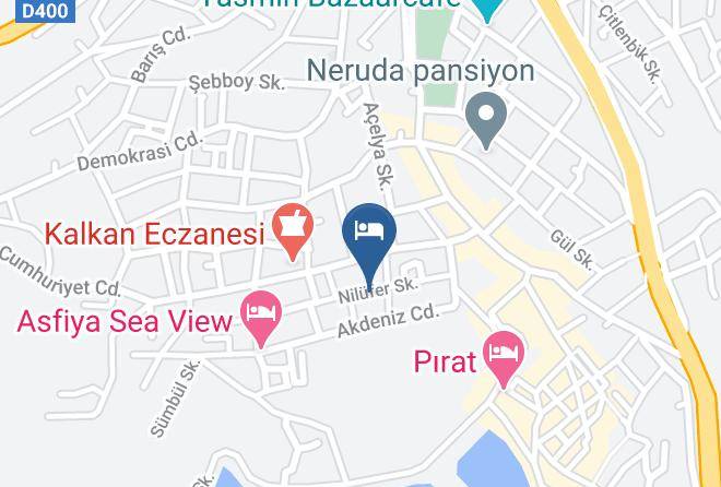 Kas - Yesil Ev Maps