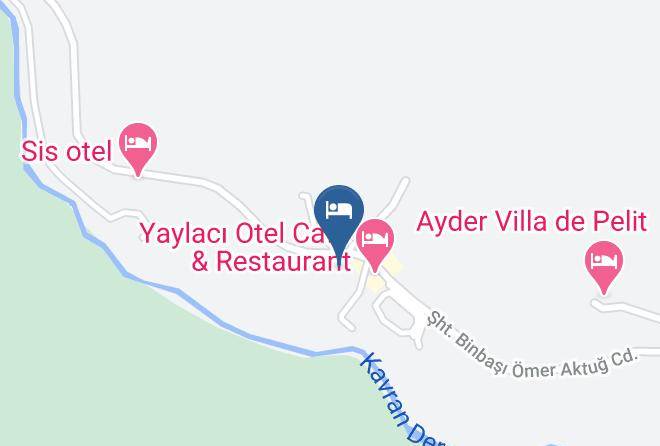 Camlihemsin - Ayder Yesil Vadi Otel Maps
