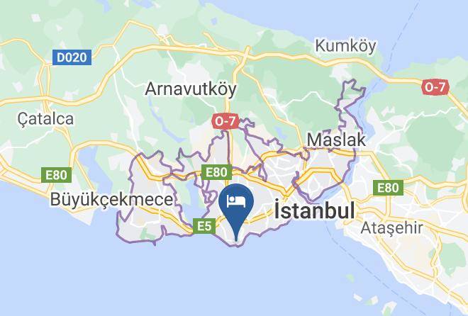 Bakirkoy - Yesilkoy Airport Butik Otel Maps