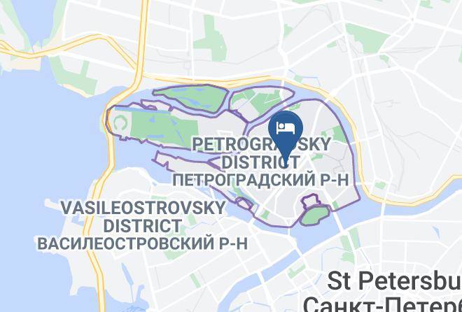 Saint Petersburg - Yevraziya Otel' Saint Petersburg Maps