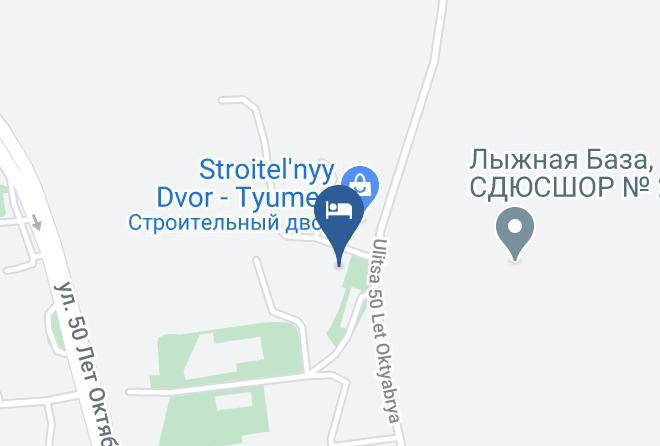 Tyumen - Yevropa Gostinitsa Maps