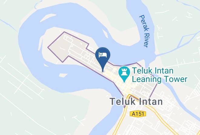 Hilir Perak District - Yew Boutique Hotel Teluk Intan Maps
