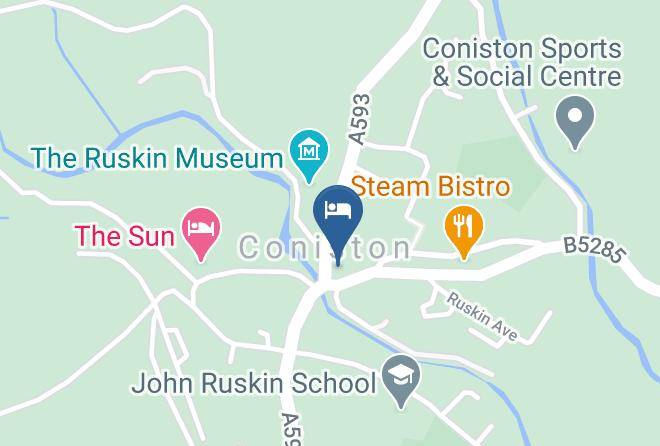 Cumbria - Yewdale Inn Maps