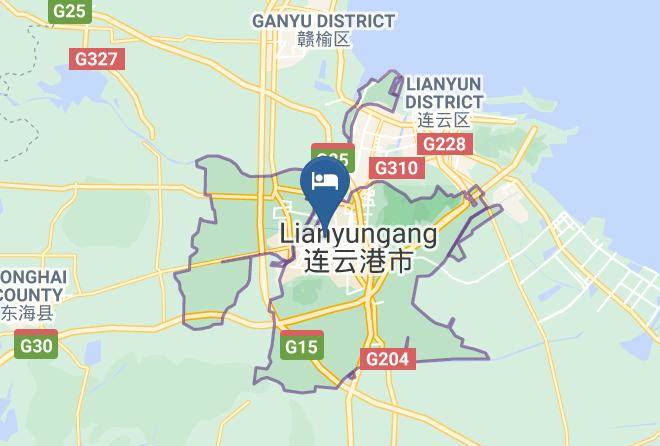 Lianyungang - Yezishu Hotel Maps