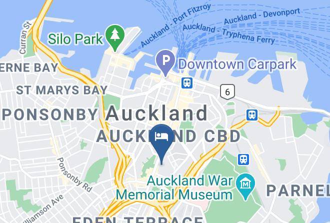 Auckland Auckland Central - Haka House Auckland City Maps