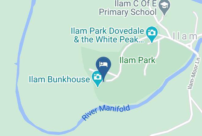 Staffs - Yha Ilam Hall Maps