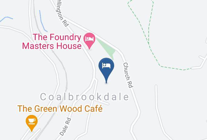 Telford And Wrekin - Yha Ironbridge Coalbrookdale Maps