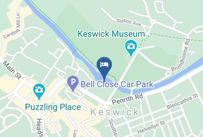 Cumbria - Yha Keswick Maps