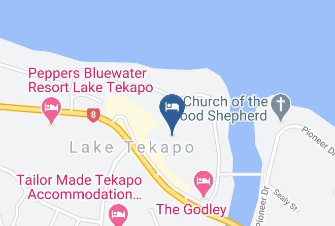 Mackenzie - Yha Lake Tekapo Maps