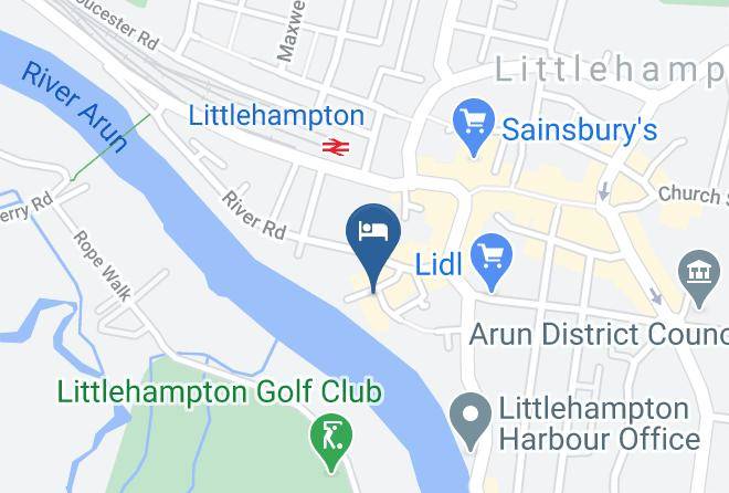 West Sussex - Yha Littlehampton Maps