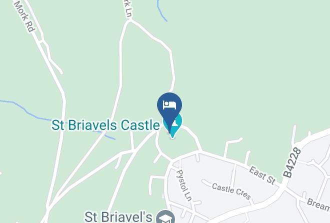 Glos - Yha St Briavels Castle Maps