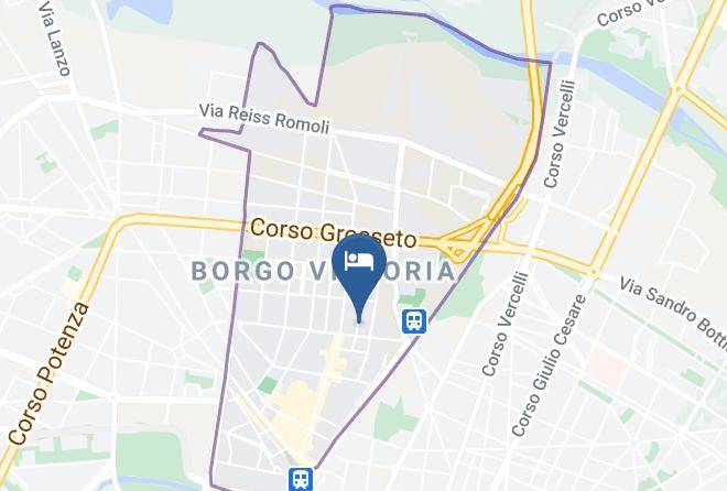 Turin - Yhome Studio Flat Baracca Maps