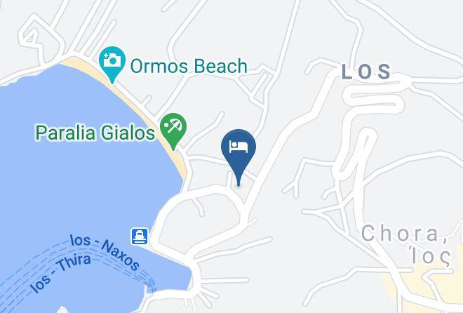 Thira - Yialos Ios Hotel Maps