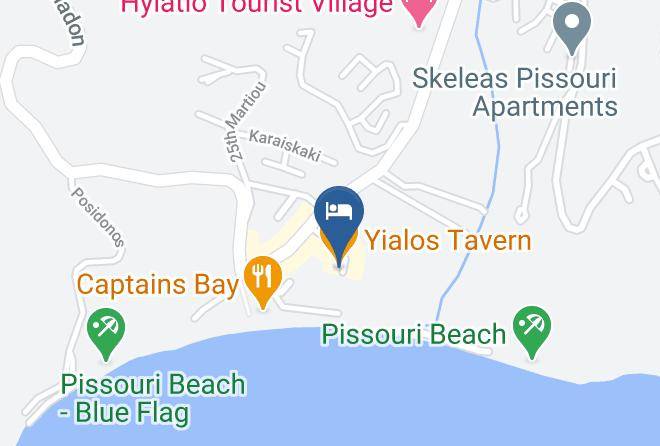 Pissouri - Yialos Tavern Maps