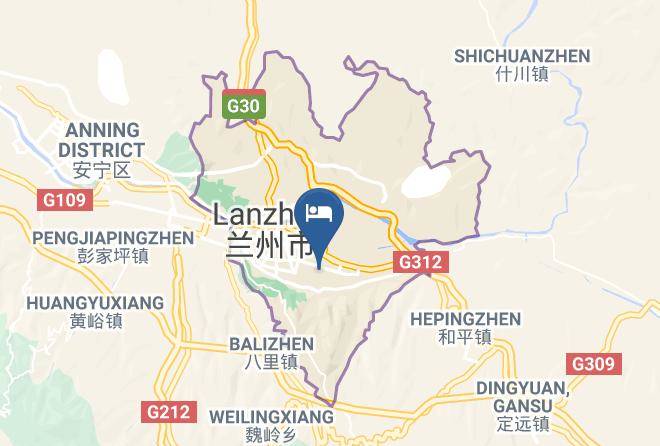 Lanzhou - Yibai Hotel Railway Station Branch Maps