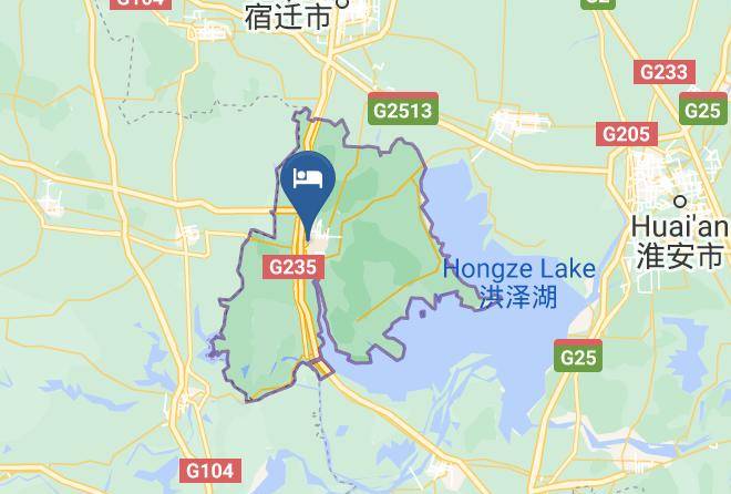 Suqian - Yibai Hotel Maps