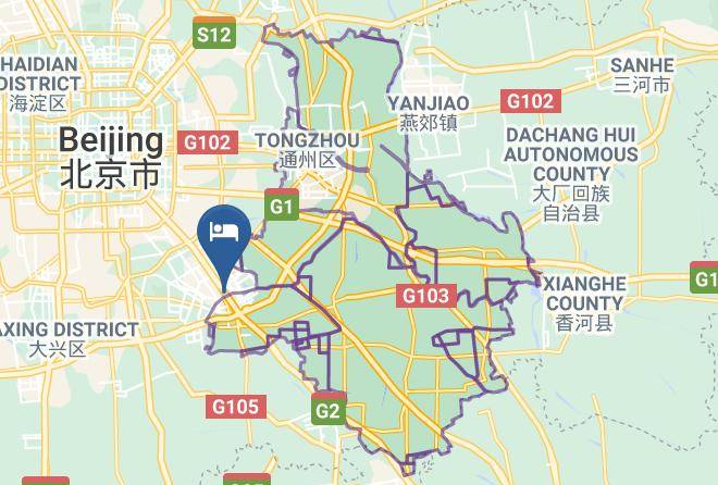 Tongzhou District - Yibai Hotel Maps
