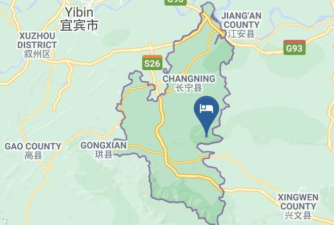 Yibin - Yibin Sichuan Bamboo Sea Of Emerald Hills Maps