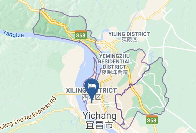 Yichang - Yichang Ali Hotel Maps