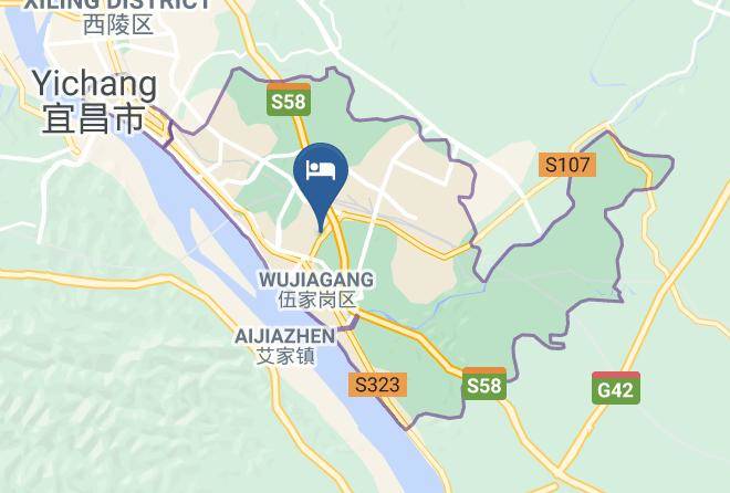 Yichang - Yichang Baihe Hotel Maps