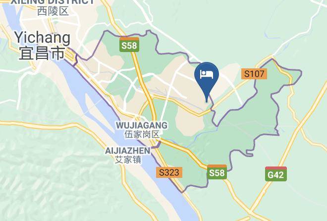 Yichang - Yichang Donghong Express Hotel Maps