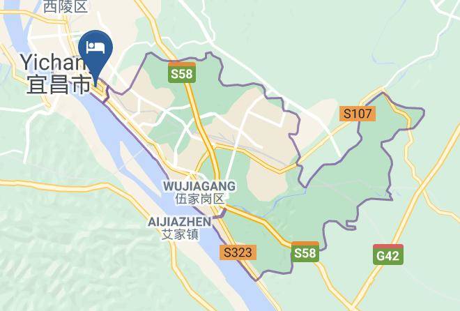 Yichang - Yichang Huifu Hotel Maps