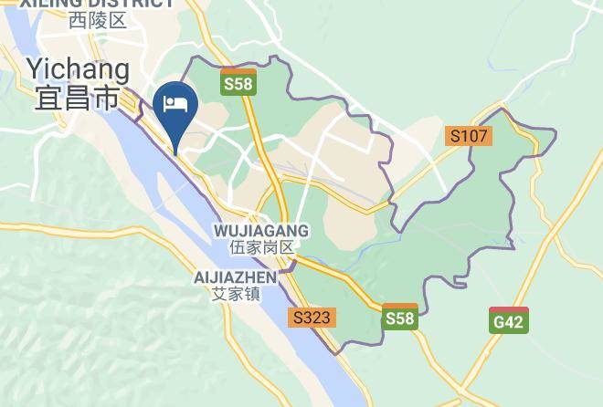 Yichang - Yichang Jingzhi Meiji Hotel Wanda Binjiang Branch Maps