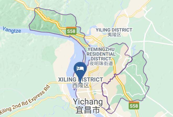 Yichang - Yichang Oukai Express Hotel Maps