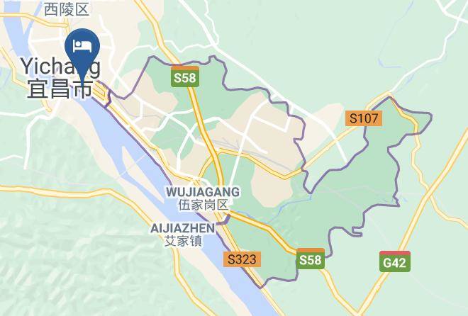 Yichang Xiangjiang No 1 Hotel Map