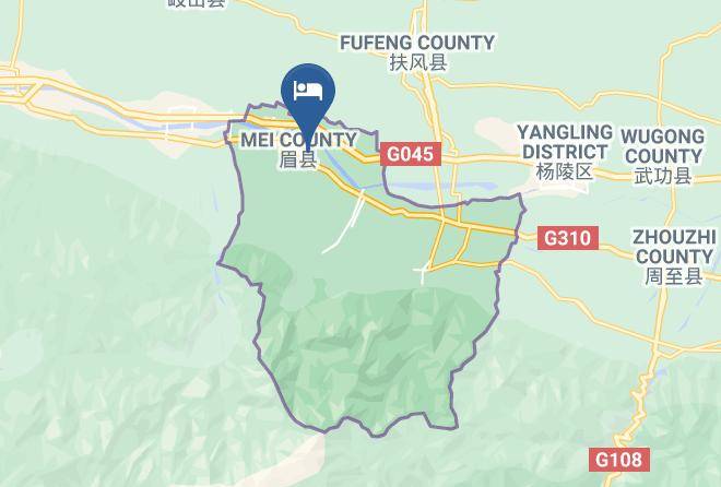 Baoji - Yichen International Hotel Maps