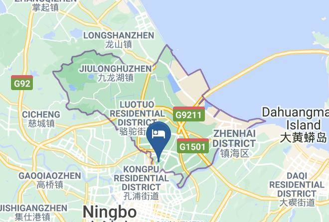 Ningbo - Yichuanhong Hotel Maps