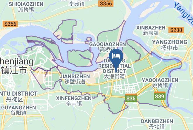 Zhenjiang - Yicuiyuan Hotel Zhenjiang New District Maps