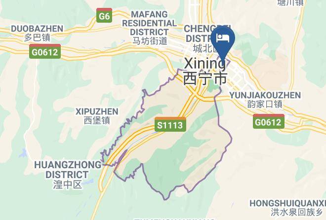 Xining - Yida Hotel Maps