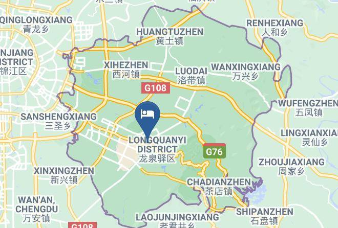 Chengdu - Yidu Commercial Hotel Maps
