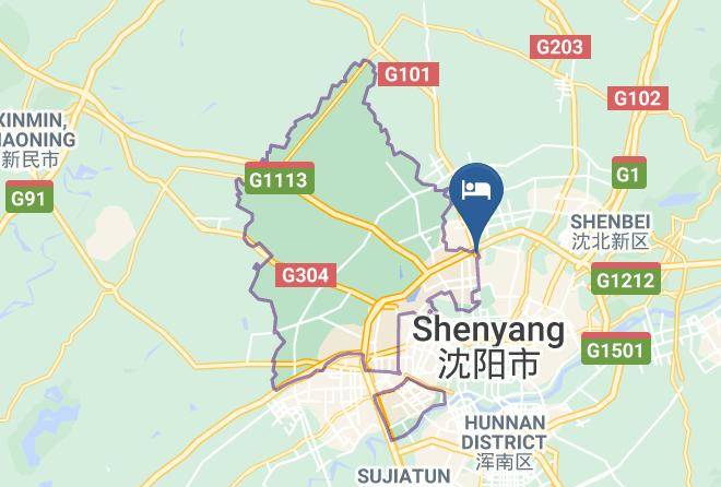 Shenyang - Yigang Hotel Maps
