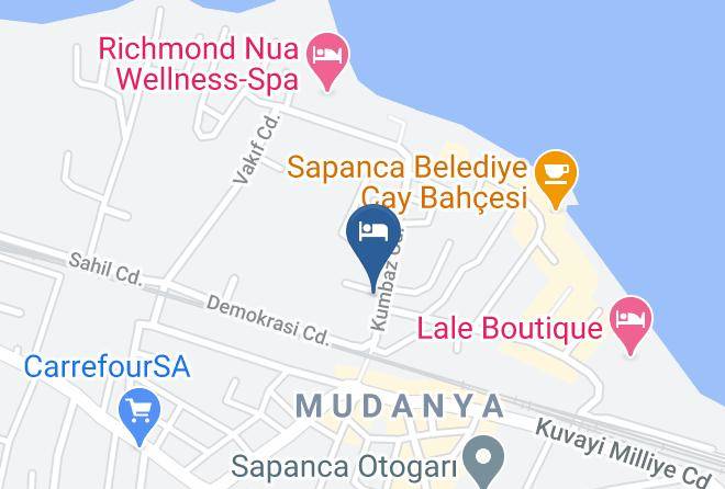 Sapanca - Yigit Pansiyon Maps