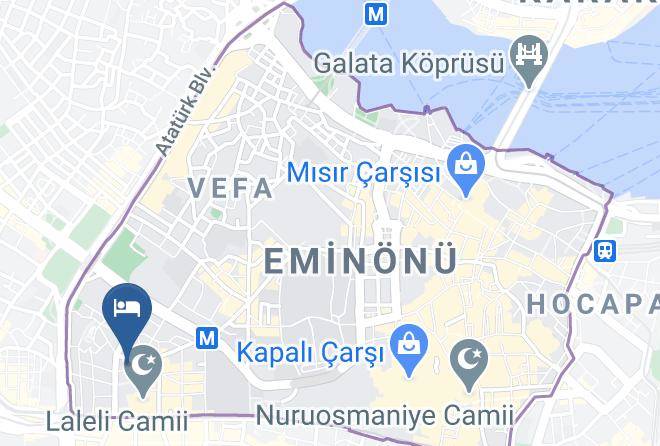 Fatih - Hotel Yigitalp Maps