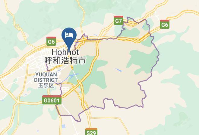 Hohhot - Yihang Business Hotel Maps