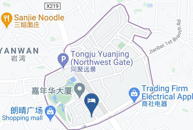 Jiangbei District - Yihao Themed Hotel Maps